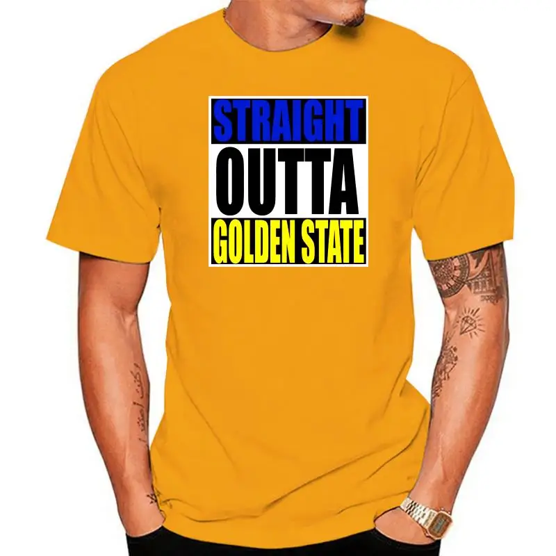 

2022 Fashion Straight Outta Golden State Basketball Klay Mens T Shirt Tees