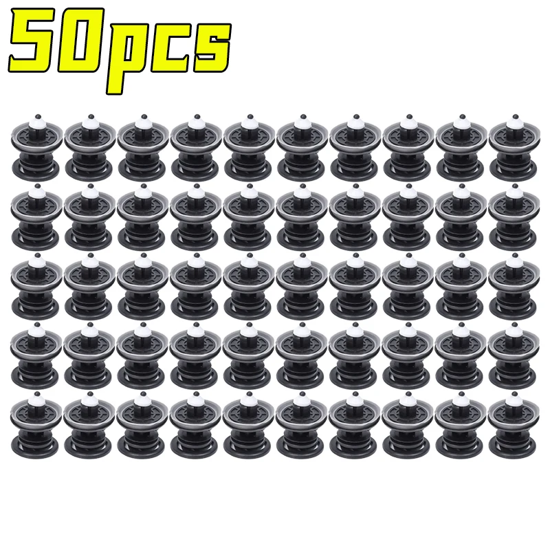 

10-100 шт., пряжка для дверной панели автомобиля, противоскользящие крепежные детали, автозажим для автомобилей-поло Volkswagen Tiguan Passat Magotan Touareg