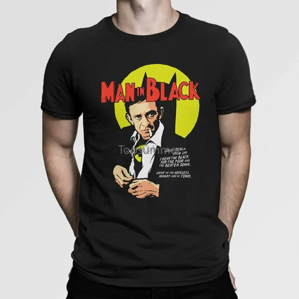

Johnny Cash Is Batman Funny T-Shirt S-3Xl