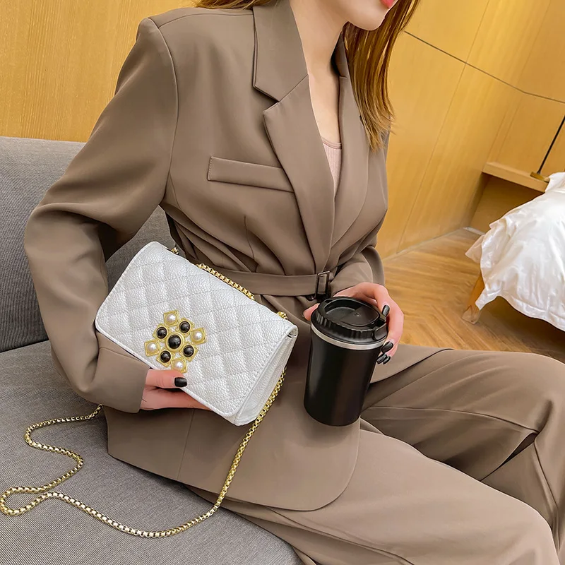 

Newest Fashion Solid Color Shoulder Crossbody Bag for Women Handbag Inclined Shoulder Bag Women Crossbody Handbags Bag 2022