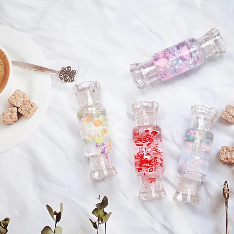 

Яркий блеск для губ, макияж для ухода за губами, увлажняющее милое масло для губ, увлажняющая легкая в нанесении косметика для девушек, оптов...