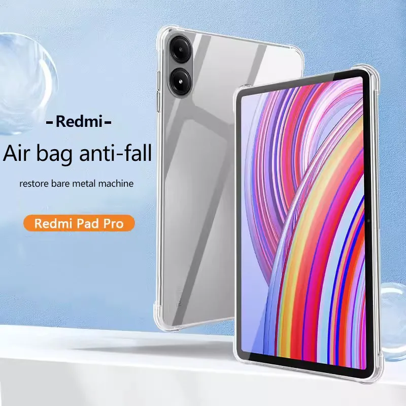 Прозрачный чехол из ТПУ Для Xiaomi Poco Pad 12 1 дюймов 2024 Redmi Pro MiPad 6S SE 11 Pad10.61 XiaomiPad 6 5