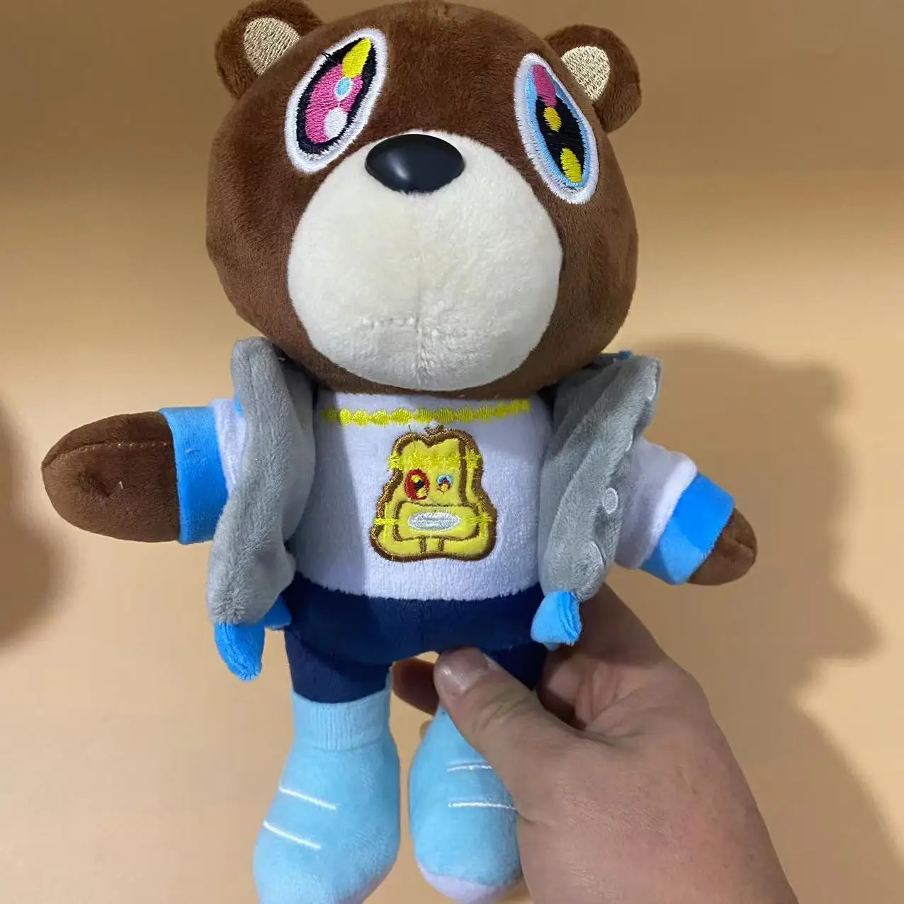 MINISO Kawaii Kanye Dropout Bear плюшевая игрушка