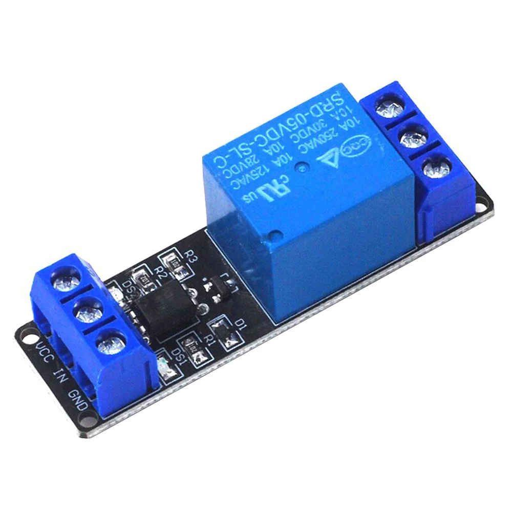 

5V 12V 24V Low-level Trigger 1 Channel Relay Module Optocoupler Isolation PLC Control Drive Board Dropshipping