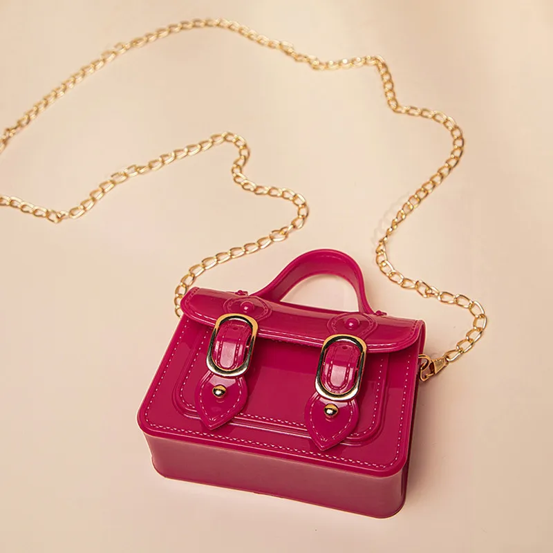 Women Mini Handbags Jelly Tote Candy Color Crossbody Bags For Girls Ladies Messenger Bag Summer Shoulder Handbag Bolsa Feminina