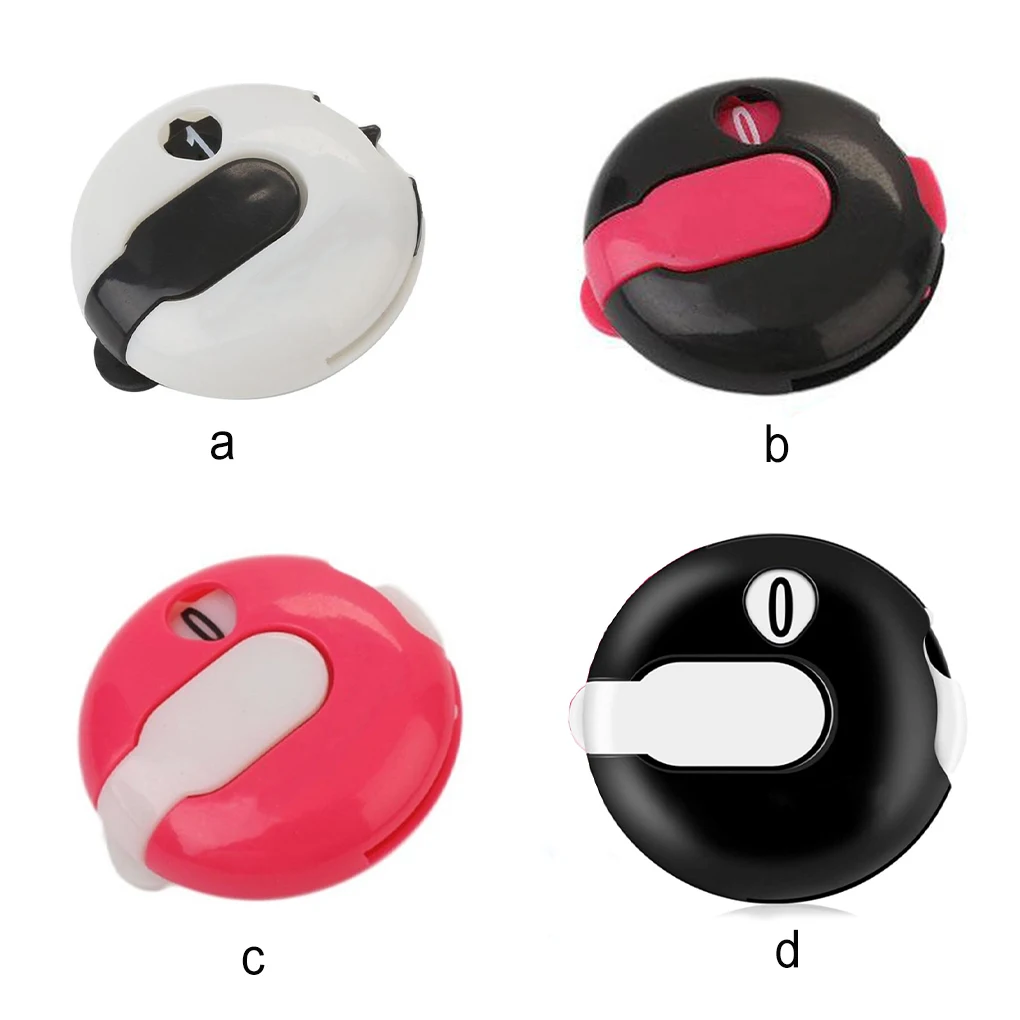 

Golf Score Counter Plastic 12 Strokes Portable Digit Scorer Reusable Training Aid Scoring Accessories Trainers