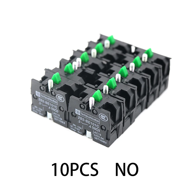 

Контактные блоки XB2 для кнопочного переключателя ZB2-BE101C/ZB2-BE102C 10 шт.