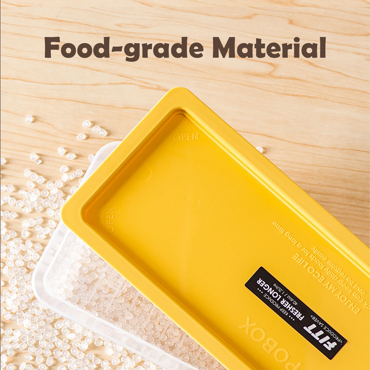 Экологичный контейнер для хранения продуктов большой емкости WMMO герметичный