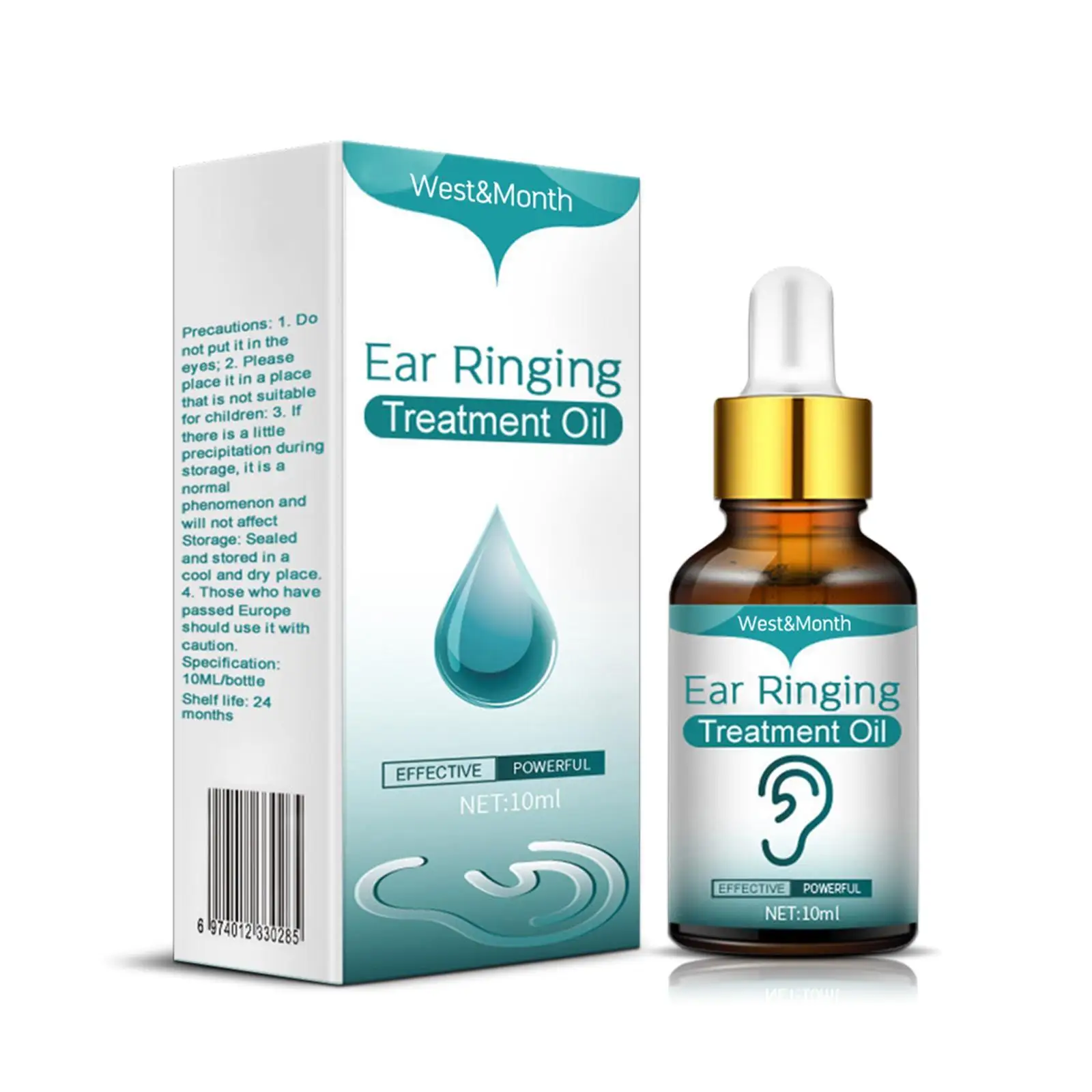 

20ml Ear Ringing Relieving Ear Drops Health Care Tinnitus Deafness Ear Swelling Discharge Otitis Media Fluid For Health Care
