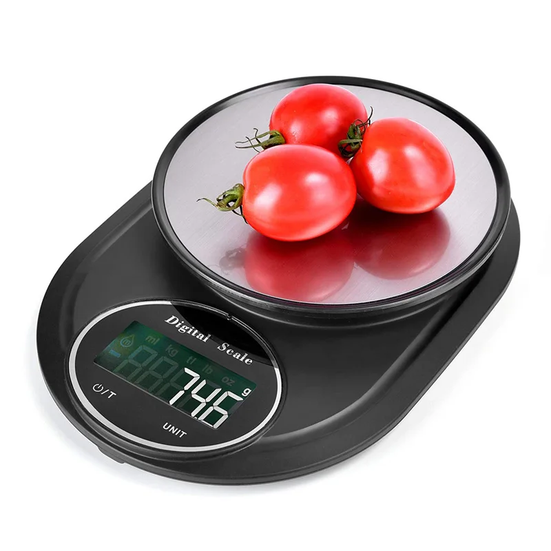 

Home Kitchen Scale 5kg/0.1g High Precision Baked Cooking Food Coffee Gram Digital Scales Portable Mini Electronic Balance Weight