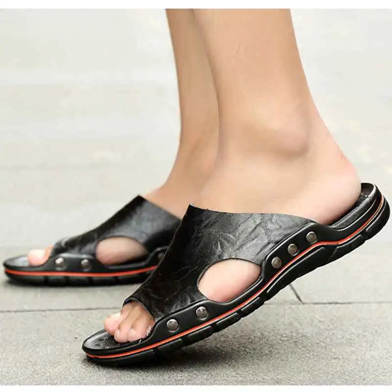 

Coole Flip Flops Men Souliers Don'T Leather Casual Shoes Comfortable Walking Platform Sandals 2022 Tenis Slippers Home Tennis