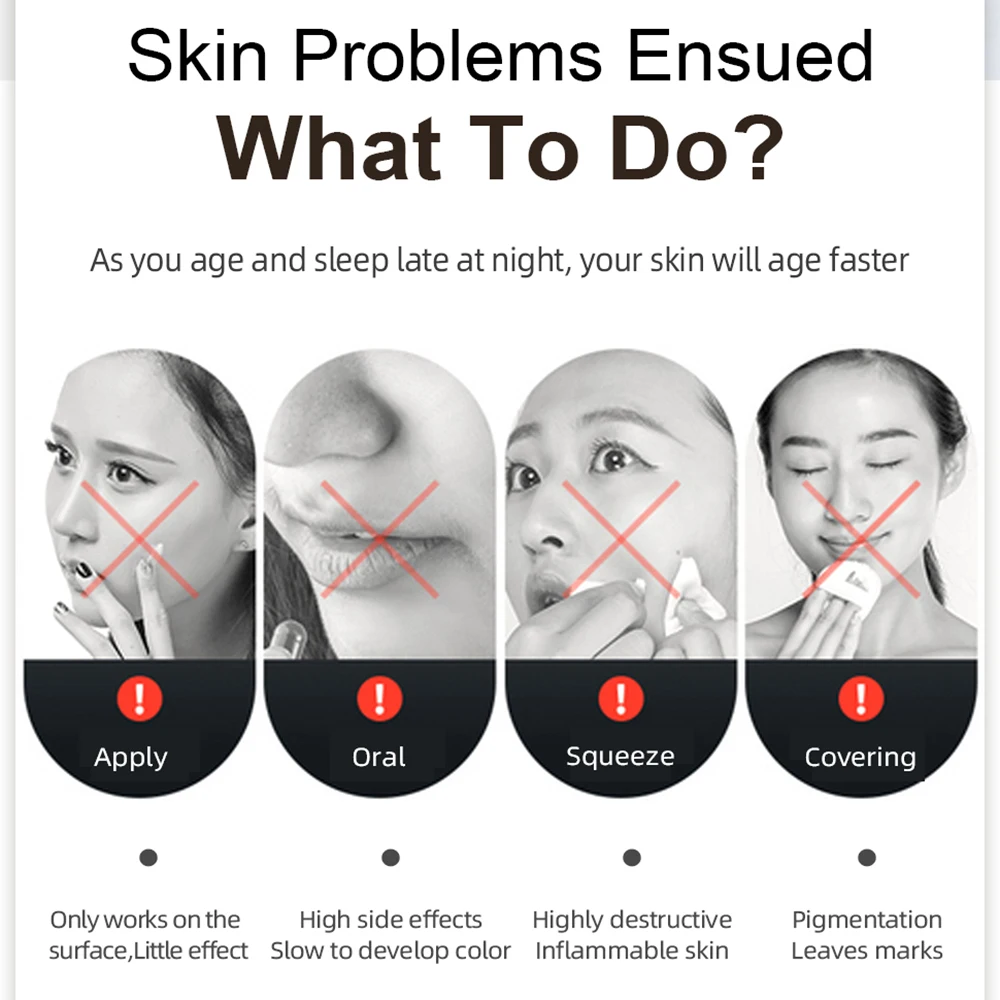 Беспроводная 7-цветная фотонная косметическая маска для лица уход за кожей