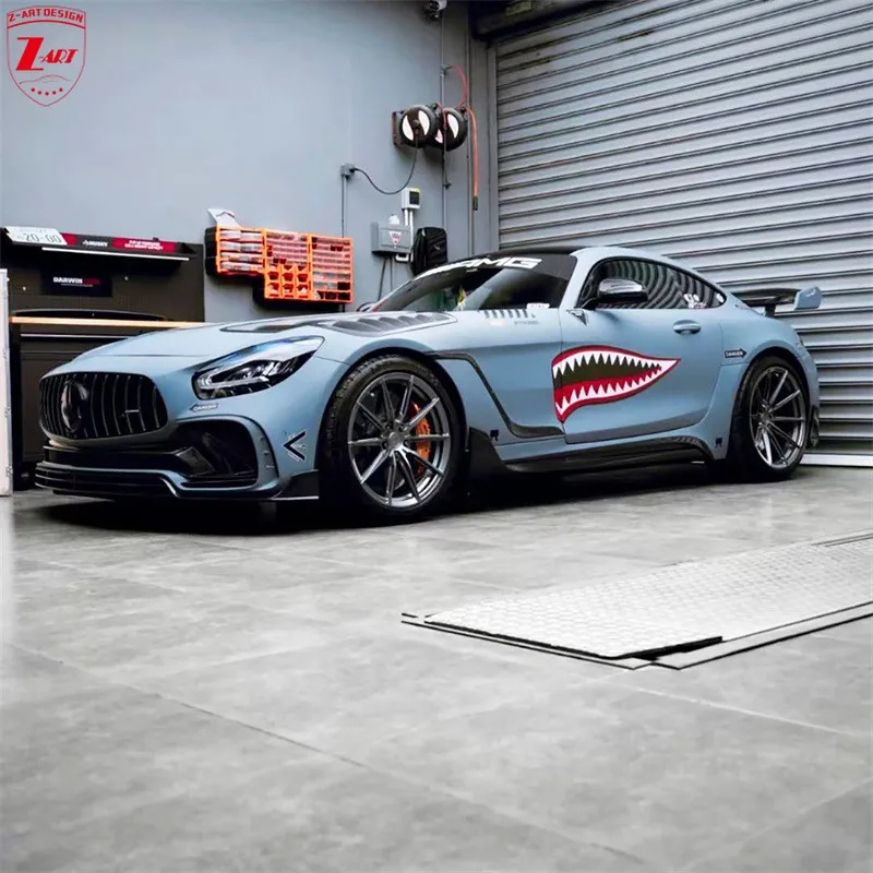 Комплект кузова Z-ART AMG GT V2 для Mercedes Benz GTS из углеродного волокна 2015+