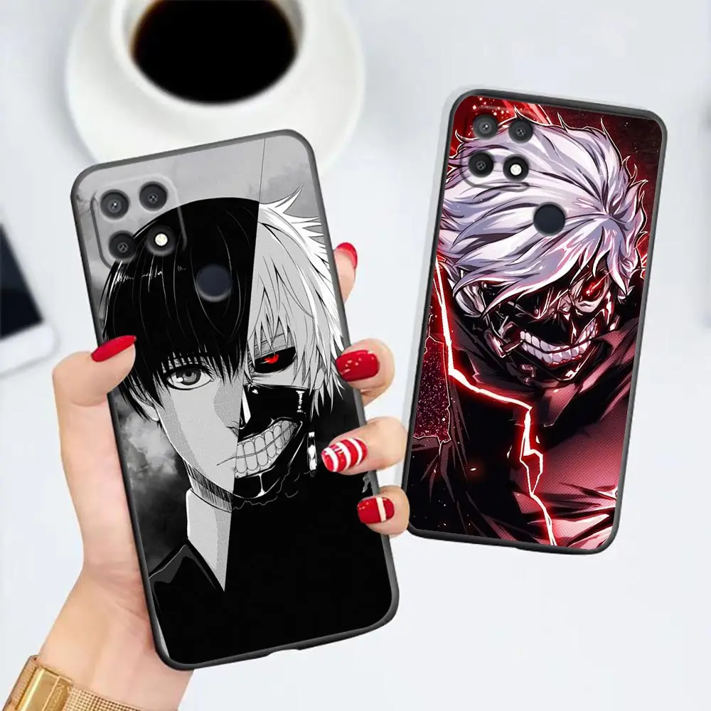 

Case For OPPO A92 A92S A91 A83 A77 A76 A74 A73 A71 A57 A55 4G A53 2022 5G A39 A37 A33 A17 Case Anime Boys Kaneki Ken Tokyo Ghoul