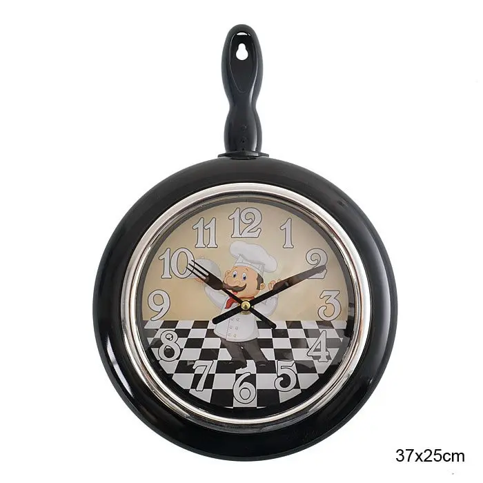Часы настенные Сковородка / 127R3 /уп 30/ |