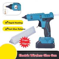 Electric Hot Melt Glue Machine Cordless Lithium Glue Extrusion Tool Applicator Compatible with 18V Ma-kita Lithium Battery