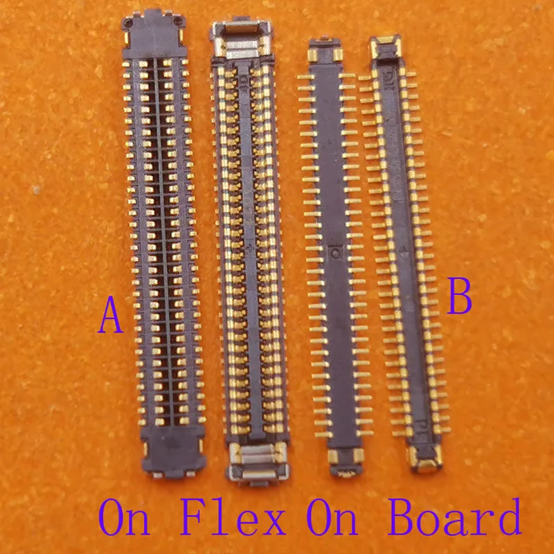 Разъем FPC для ЖК-дисплея, 10 шт., для Samsung Galaxy N9500 S9 Plus S9plus G960 Note 8 G9650 G965 Note8, разъем на плате 64 Pin