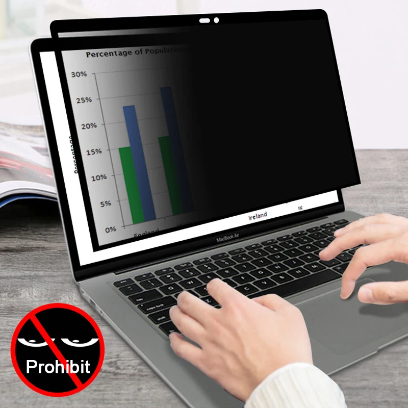 

Privacy Screen Protector For 2020 Macbook Air Pro 13 M1 A2337 A2338 M2 2022 11 14 15 16 Privacy Protection Filter Anti-peep Film