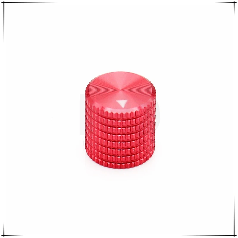 

1 шт. 14 × 14 мм полностью алюминиевая прочная ручка, крышка потенциометра, крышка потенциометра, крышка переключателя оборудования электронного инструмента, круглое отверстие 6,0 мм