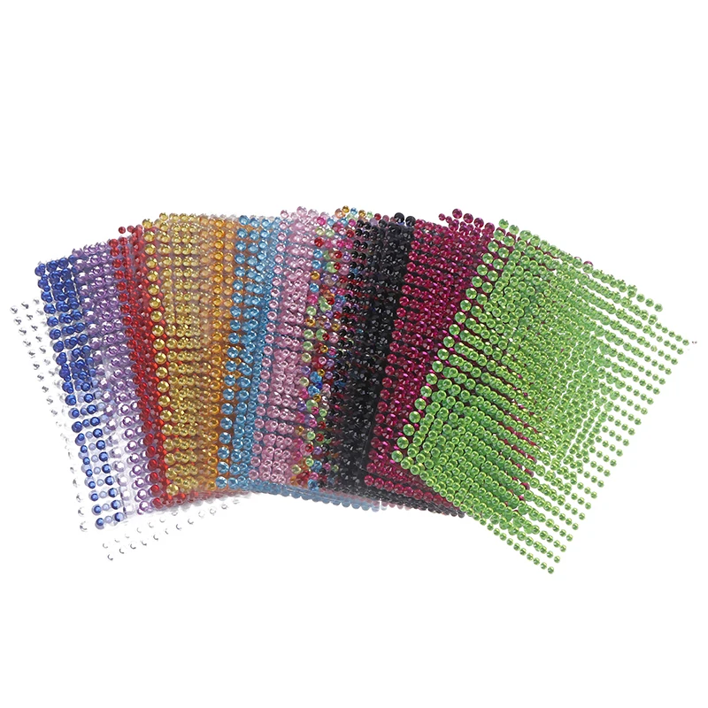 Акриловая Татуировка сделай сам 4/5/6 мм переводная картинка искусство стразы