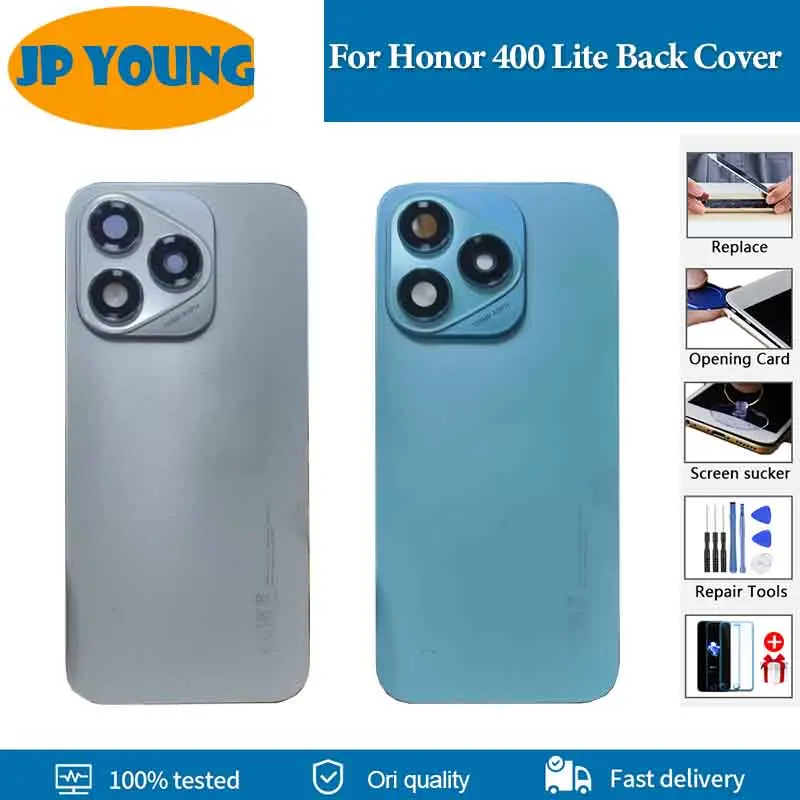 Фото Задняя крышка (корпус) ААА+ качества для Honor 400 Lite, крышка батарейного отсека ABR-NX1, ABR-N31C1, запасные части для задней панели/корпуса №1