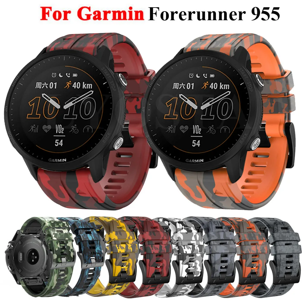 

Ремешок силиконовый для смарт-часов Garmin Fenix 7 7X 6 6X Pro 5X 5 Plus 3 3HR Forerunner 955 945