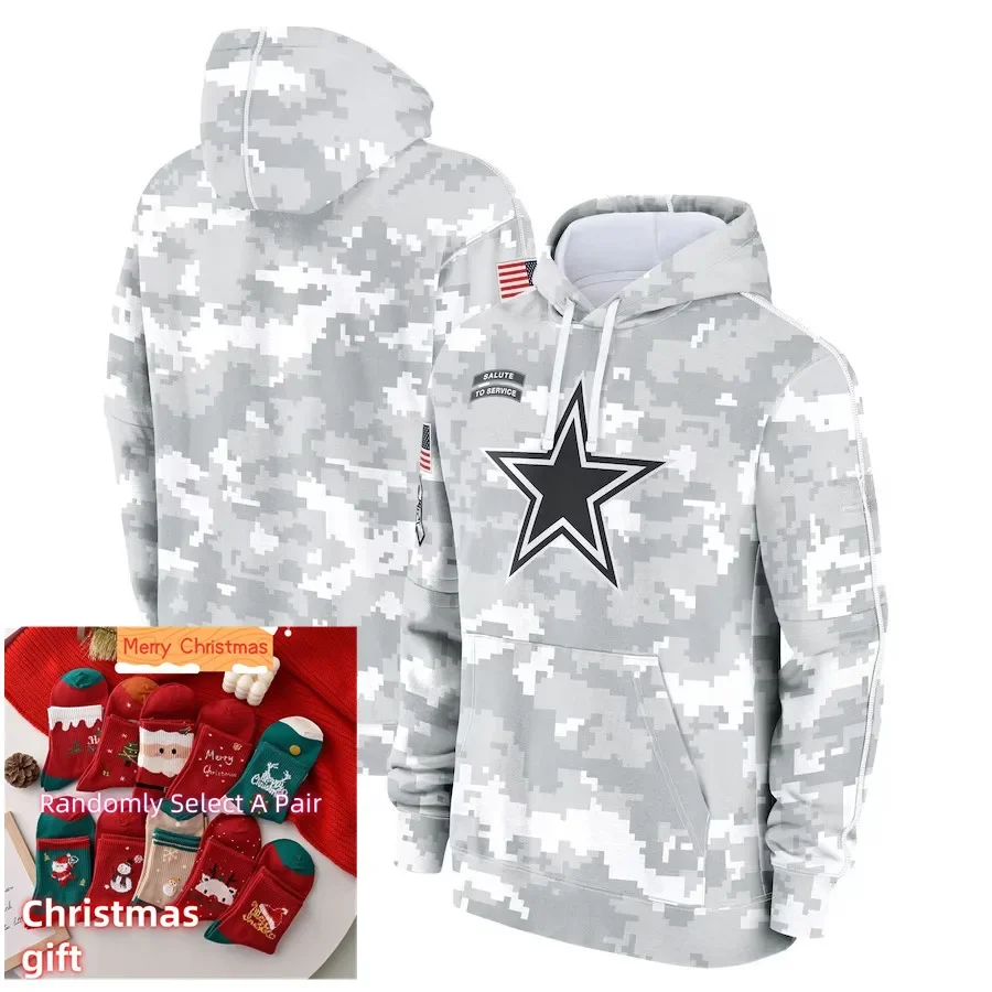Свитер Dallas на заказ ковбойский мужской свитер 2023 2024 флисовый пуловер Salute to Service Club