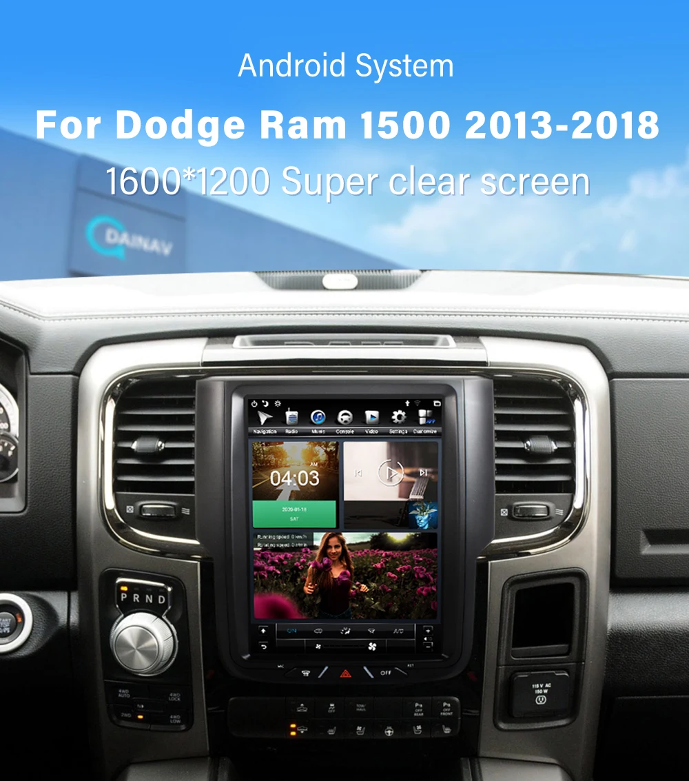 

1600*1200 HD экран Android радио аудио для Dodge RAM 1500 2013-2018 Автомобильная стереомагнитола Авторадио автомобильный плеер GPS головное устройство Таблица