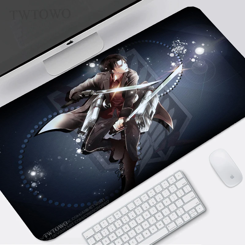 

Anime Attack on Titan Mouse Pad Gaming XL New HD Custom Computer Mousepad XXL Mouse Mat Office Soft Carpet Laptop Mice Pad