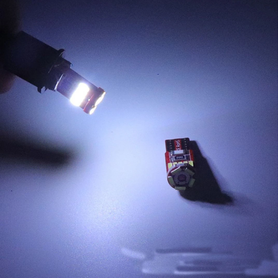 W5W LED T10 Canbus Лампа 12 В 4014 15SMD 6000 К Высокая яркость Габаритные огни салона автомобиля