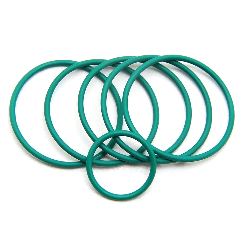 10/50 шт. зеленое уплотнительное кольцо FKM CS 3 5 мм OD10 ~ 155 фтористая изоляция
