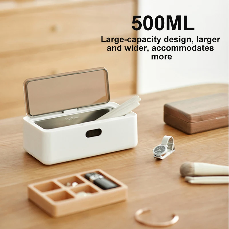 Olayks ультразвуковой очиститель портативный для очков ювелирных изделий зубных