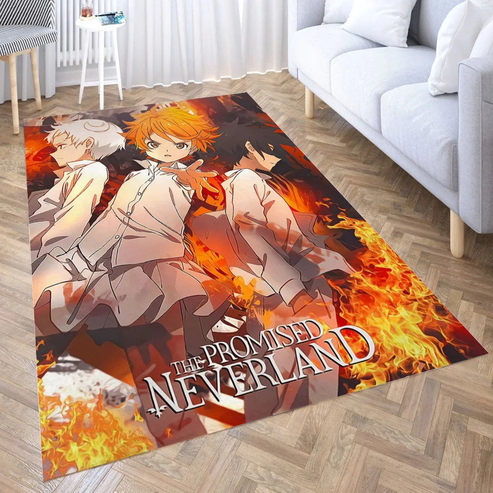 

The Promised Neverland New Pattern Floor Mat Door Mat Big Baby Crawl Carpet Non-slip Sheet Bedroom Living Room Home Decora