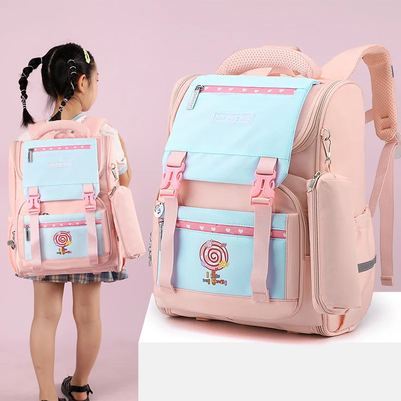 Children School Bags For Girls Boys Orthopedic Backpack Kids Backpacks schoolbag Primary School backpack Kids book bag mochila