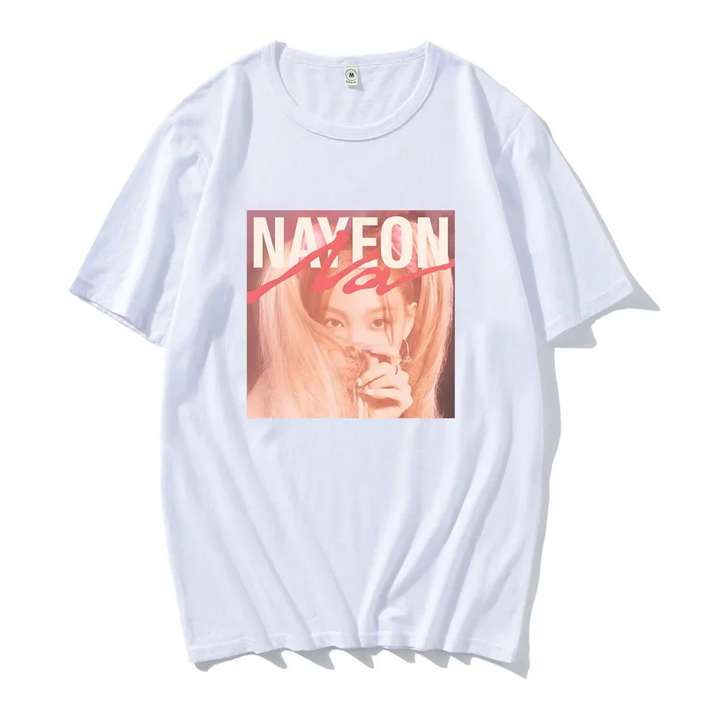 Футболка NAYEON ABCD корейская модная футболка для девочек хлопковые мужские/женские