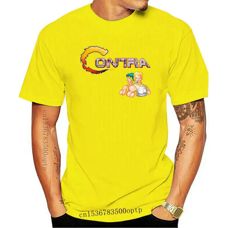 

Ретро Camiseta de los 80 videocontra Juegos, ropa de Street, moda