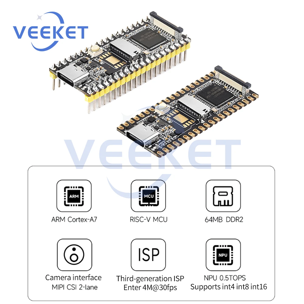 Luckfox Pico RV1103 Linux разрабатываемая плата без Ethernet Type-C