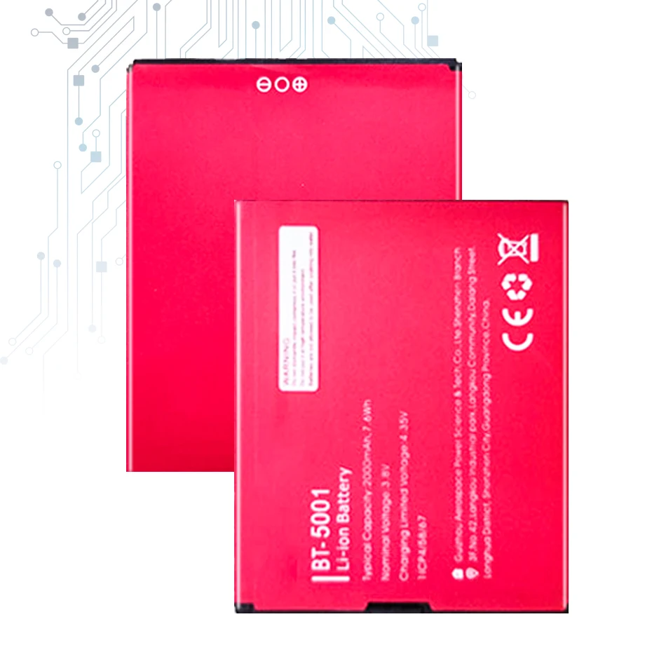 

2000mAh Replacement Battery BT-5001 For LEAGOO Z6 Mobile Phone
