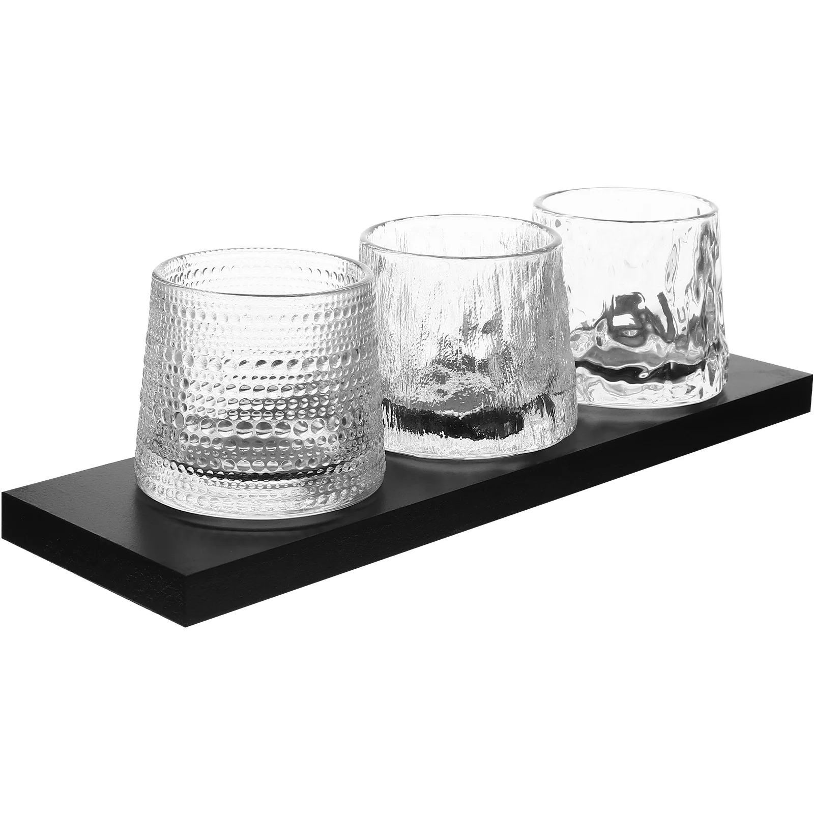 

Holders Holdertealight Cups Votive Crystal Table Decorative Tray Candlestick Pillar Wood Wedding Decoration Shot