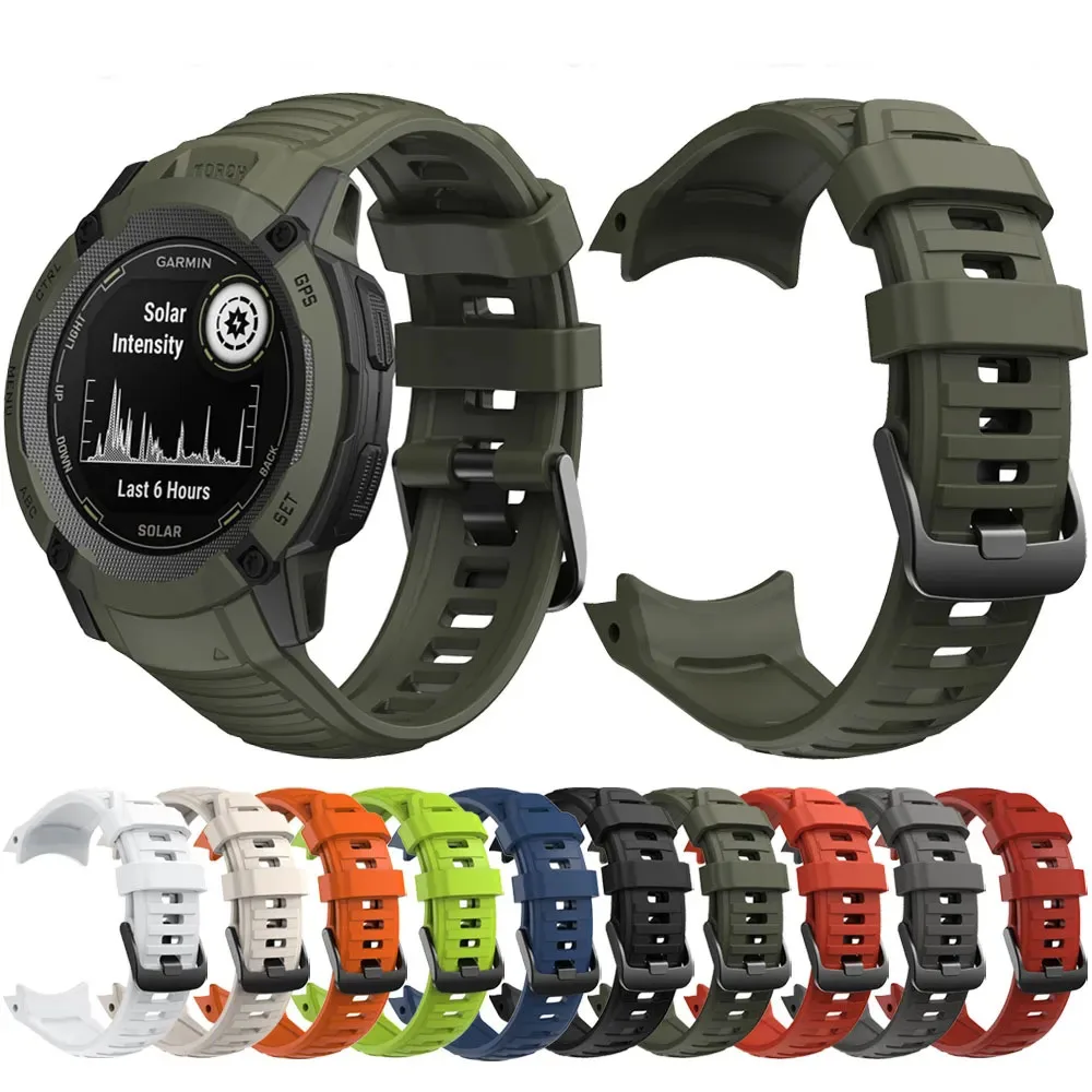 

26mm Official same model Watch Strap for Garmin Instinct 2X Band Soft Silicone Replacement Band Wristband for Garmin Instinct 2x