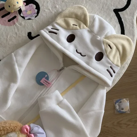 Женские флисовые толстовки BiggOrange Deeptown Kawaii