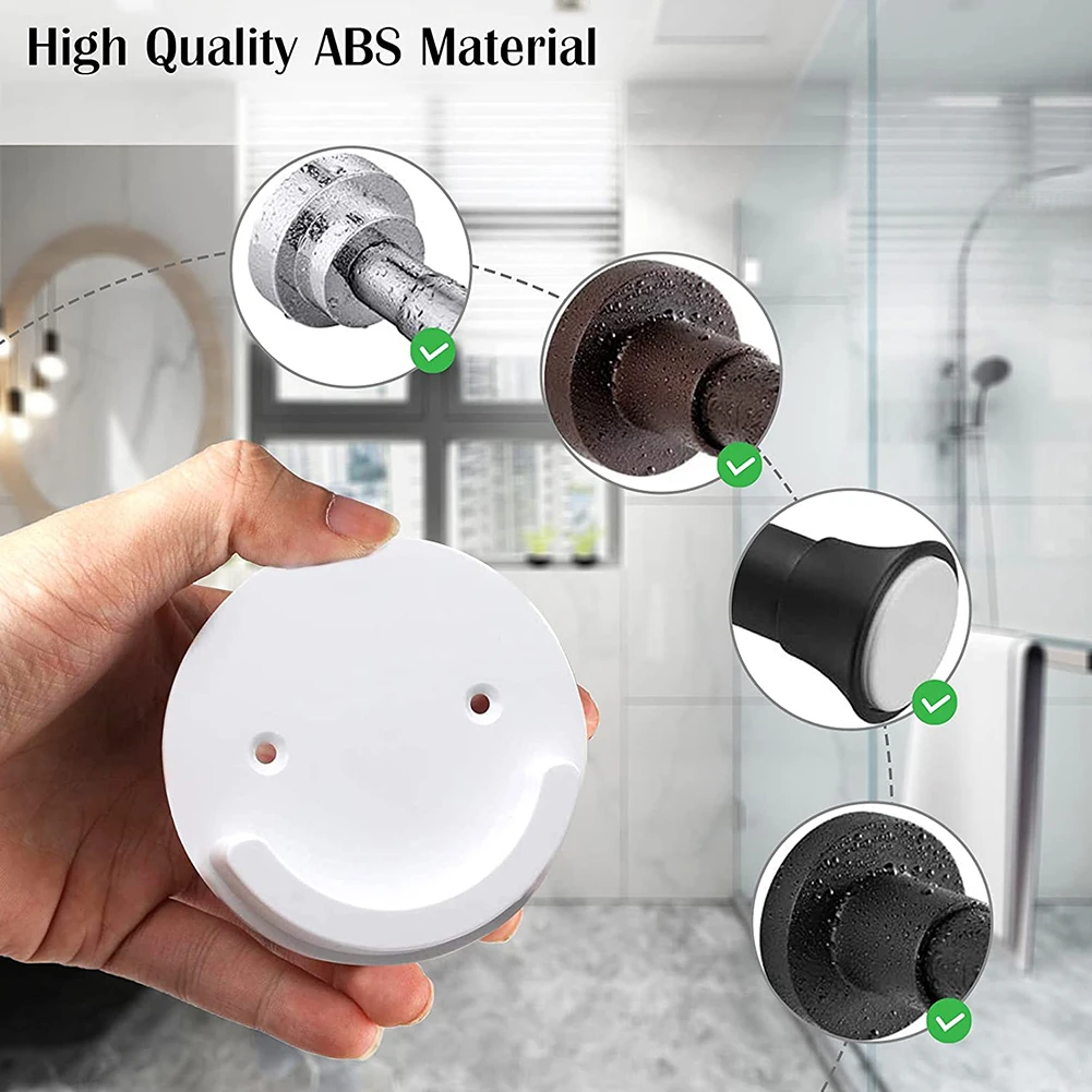 

No Drilling Bathroom Tiles Holder Curtain Rod Damage MULTIPLY INSTALLATION PRACTICAL DESIGN PROTECT YOUR FAMILY