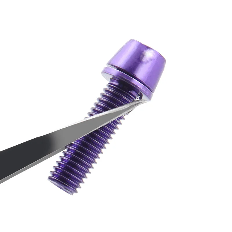 MUQZI 6 шт. M5x17 мм болты выноса велосипеда винт руля с шайбой MTB дорожный велосипедный