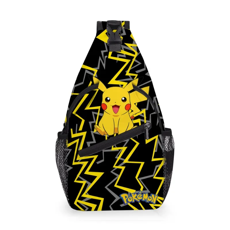 

Anime Pokemon Crossbody Bag Cute Cartoon Kawaii Pikachu Small Waist Bag Satchel Travel Hiking Storage Bag Birthday Gift