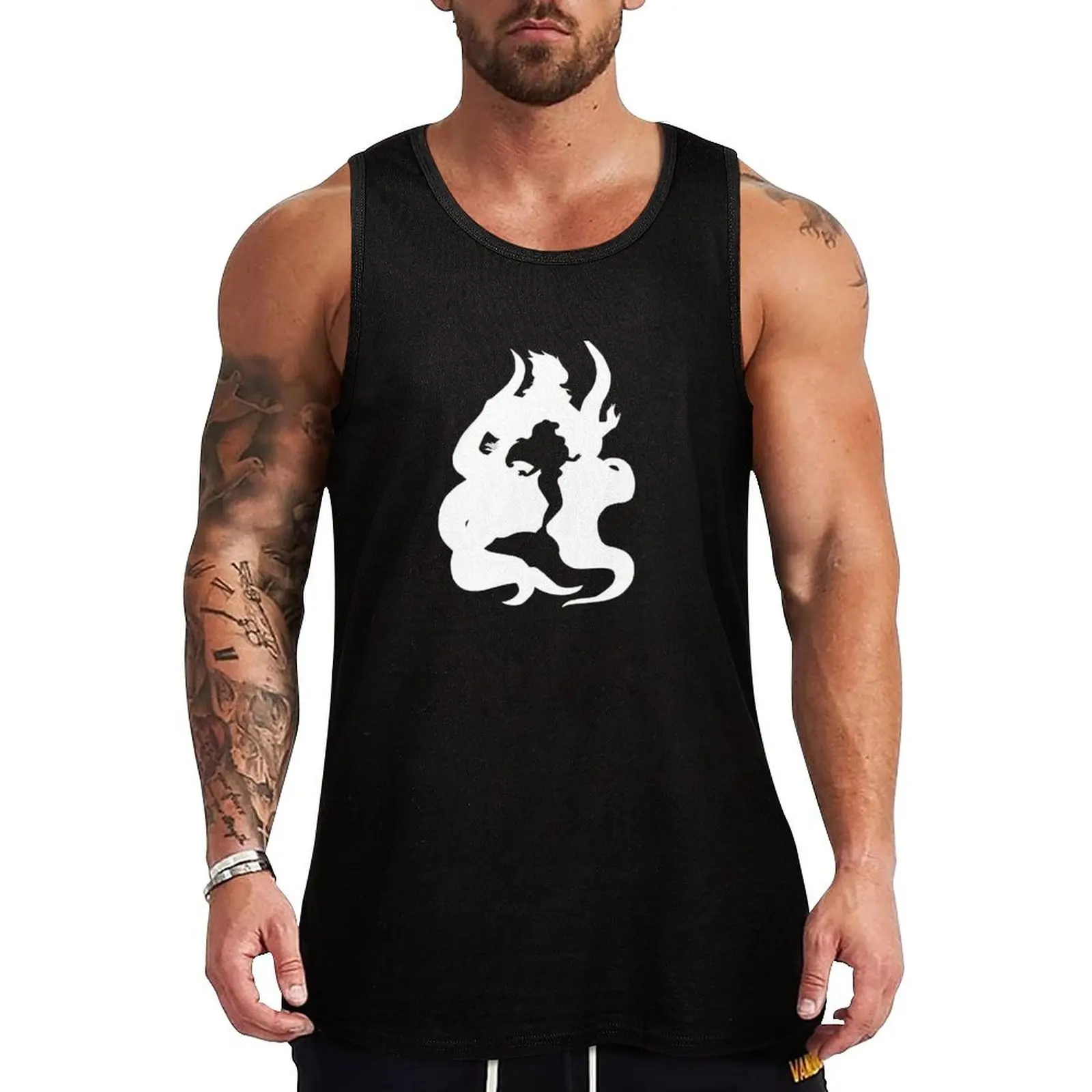 Майка без рукавов Poor Unfortunate Souls футболка для спортзала мужская баскетбольная