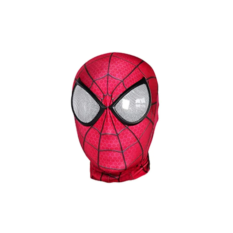 2pcs Gloves + Headgear Marvel Spiderman Costume Mask Deadpool Remy Expedition Spider-man Masks for Aldult Kids Superhero Cosplay images - 6