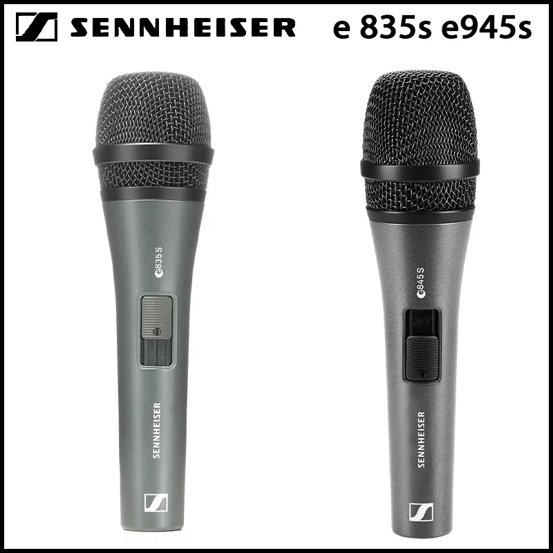 

E835S E845S wired dynamic microphone Cardioid mic E835 E845 e 835 845 835S 845S Live Vocals Karaoke for Sennheiser e835S e945s