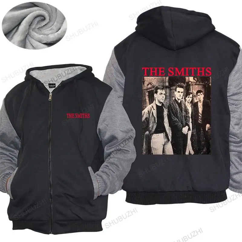 

winter mens shubuzhi thick hoody Vtg The Smiths Band hoodie Morrissey The Cure Rock Meat Is Murder Punk Paper Thin tops fashion