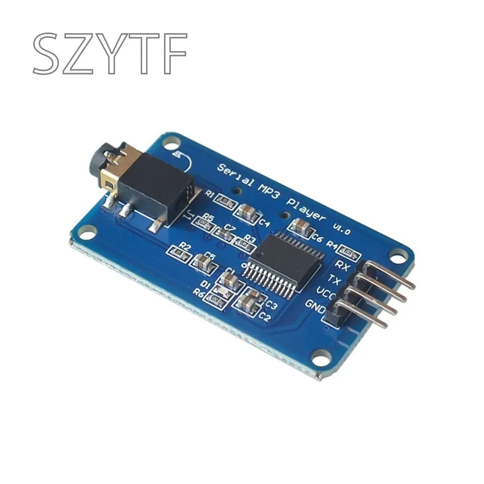 1PCS YX6300 YX5300 UART Control Serial Module MP3 Music Player For Arduino/AVR/ARM/PIC CF | Integrated Circuits