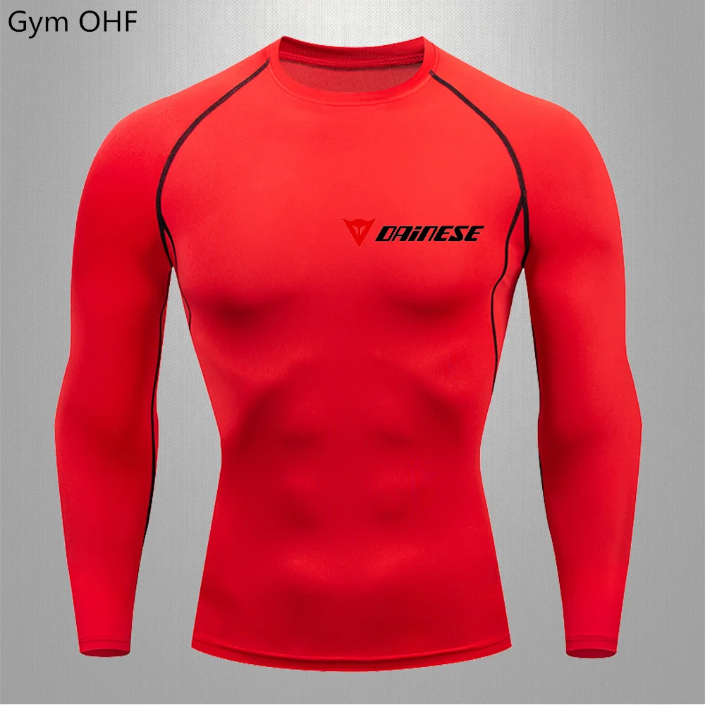 Баскетбольная рубашка для тренажерного зала тренировок фитнеса компрессионная